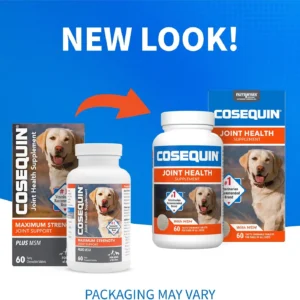 Nutramax Cosequin for Dogs Joint Health Supplement, Contains Glucosamine for Dogs, Plus Chondroitin and MSM, Supports Healthy Joints, Chewable Tablets, 60 Count view 2