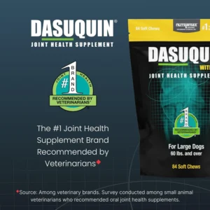 Nutramax Dasuquin for Large Dogs, Joint Health Supplement, Contains Glucosamine for Dogs, Plus Chondroitin, ASU, MSM and More, Supports Healthy Joints, Soft Chews, 84 Count view 3