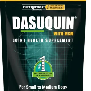 Nutramax Dasuquin for Small to Medium Dogs, Joint Health Supplement, Contains Glucosamine for Dogs, Plus Chondroitin, ASU, MSM and More, Supports Healthy Joints, Soft Chews, 42 Count view 1