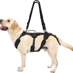 OneTigris Multi-Function Dog Lift Harness, All-Gender Dogs Friendly Design, Full Body Dog Sling Carrier with Three Handles Front/Rear Leg Assist for Arthritis view 7