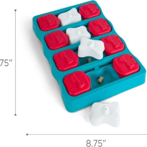 Outward Hound by Nina Ottosson Dog Brick – Interactive Treat Puzzle Enrichment Toy, Level 2 Intermediate view 7
