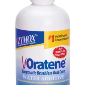 Pet King Brands ZYMOX Oratene Enzymatic Brushless Oral Care Water Additive, 8oz view 1
