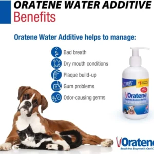 Pet King Brands ZYMOX Oratene Enzymatic Brushless Oral Care Water Additive, 8oz view 2