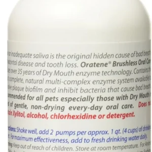 Pet King Brands ZYMOX Oratene Enzymatic Brushless Oral Care Water Additive, 8oz view 4
