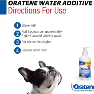 Pet King Brands ZYMOX Oratene Enzymatic Brushless Oral Care Water Additive, 8oz view 6