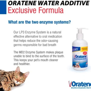 Pet King Brands ZYMOX Oratene Enzymatic Brushless Oral Care Water Additive, 8oz view 7