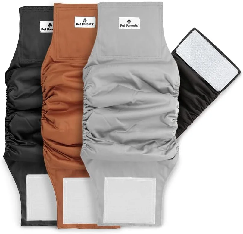 Premium washable belly bands for male dogs