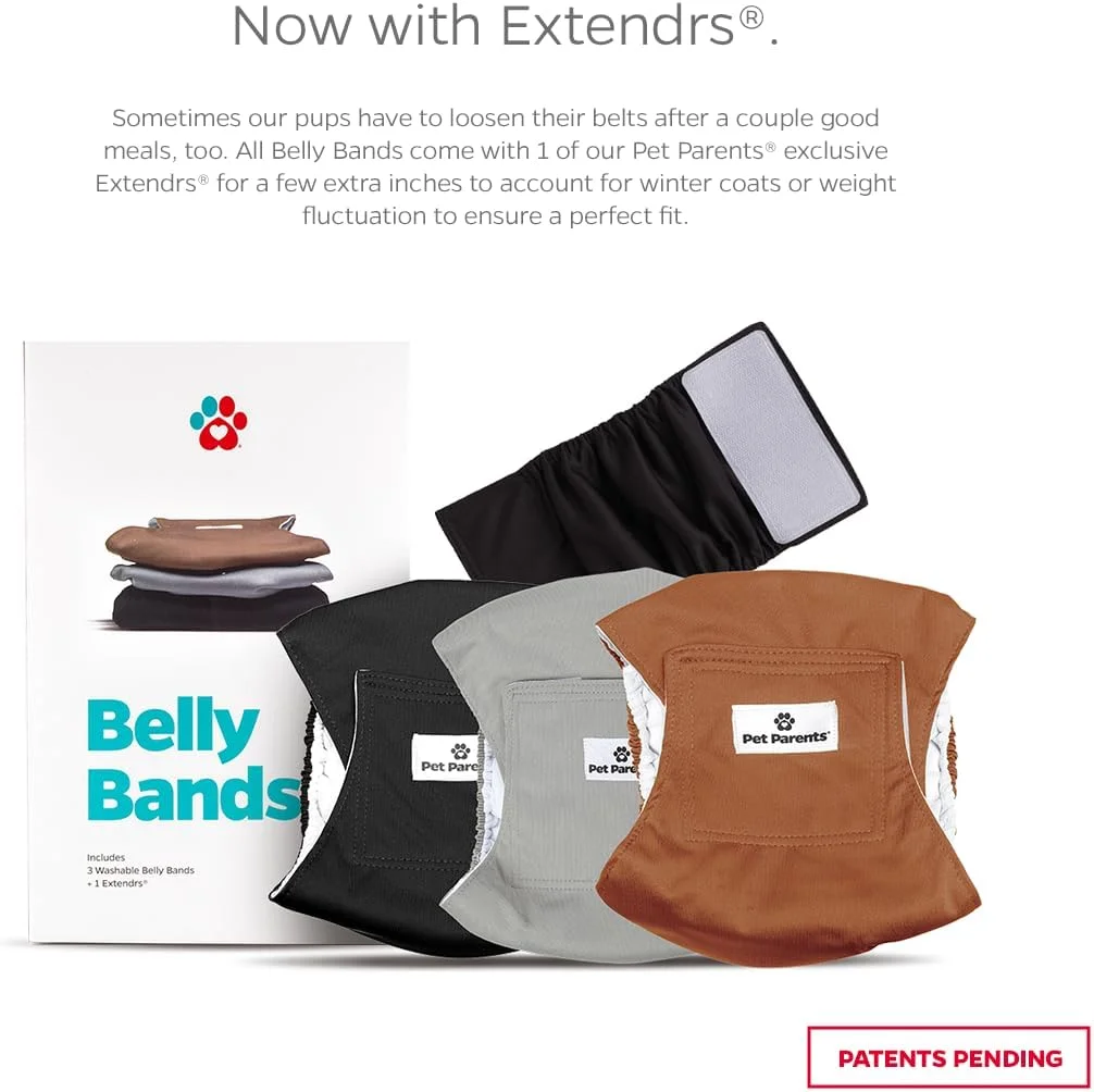 WickQuick technology in male dog diapers