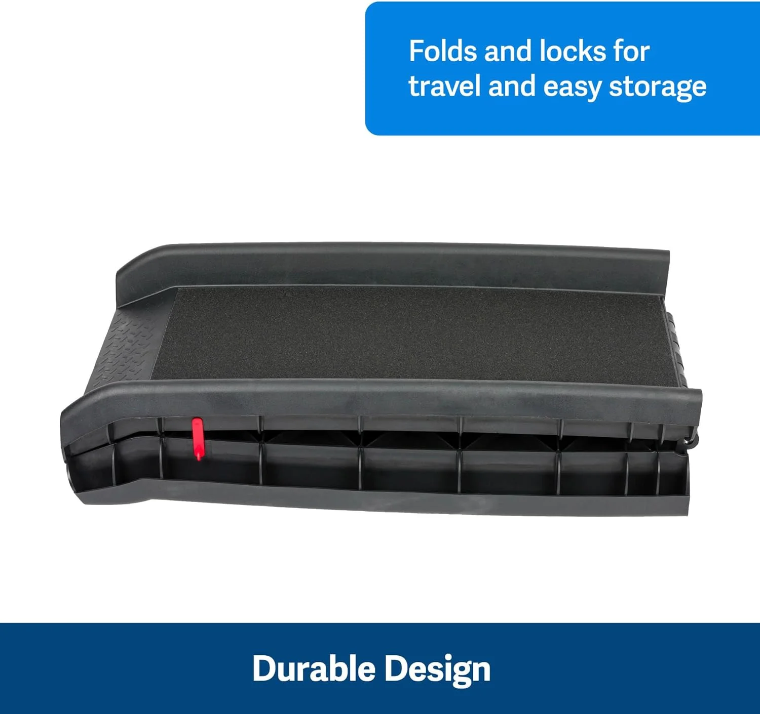 Folding mechanism of the PetSafe dog ramp