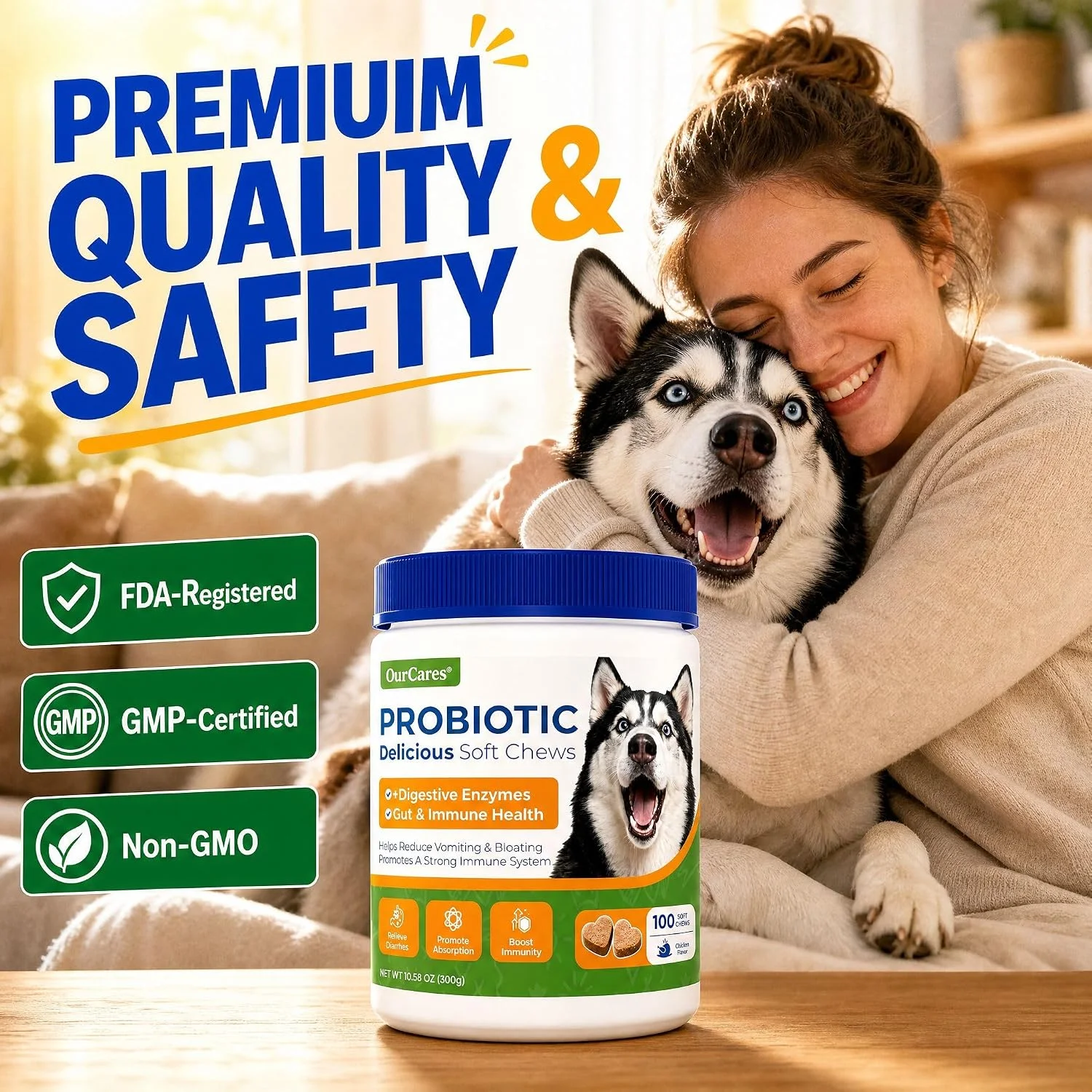 Product packaging and chews