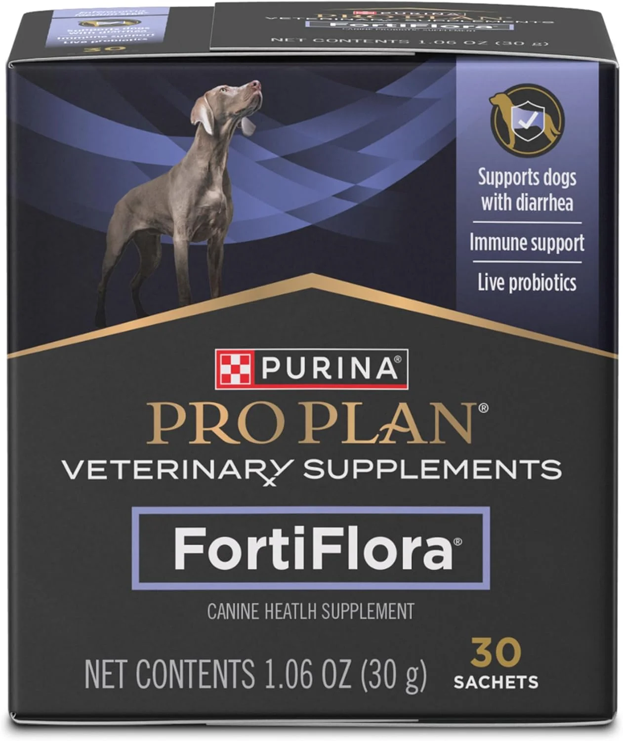 Purina Pro Plan FortiFlora probiotic powder sachets for dogs