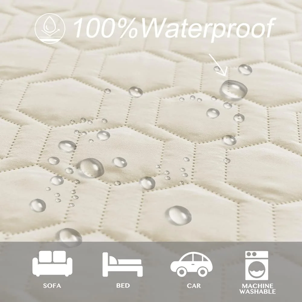 Close up of the five-layer waterproof pet cover construction