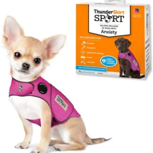 ThunderShirt for Dogs Calming Anxiety Vest, Large, Platinum Sport | Skin-Friendly Dog Anxiety Shirt, Helps Reduce Stress from Thunder, Fireworks & Travel view 7
