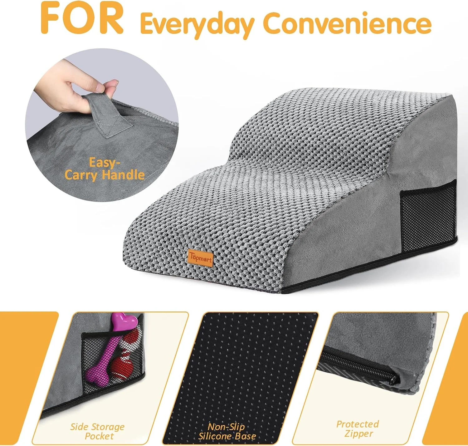 Machine washable cover detail