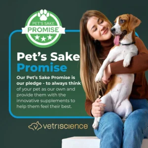 Vetriscience Veterinary Strength Kidney Health Chews - Balanced Kidney Support for Pets - Feline & Canine Renal Support - Holistic Formula - Chicken Liver Flavor - 60 Count
