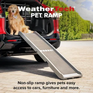 WeatherTech PetRamp - Non-Slip, Portable Dog Ramp for Large Dogs to 300 Pounds, 67