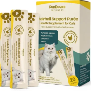 Wellness Kidney Support Purée for Cats - Renal Cat Health Supplement with Taurine, L-Carnitine, CoQ10, B-Complex, Yucca - Phosphorus-Conscious with Savory Chicken Breast Flavor - 10 Tubes view 7